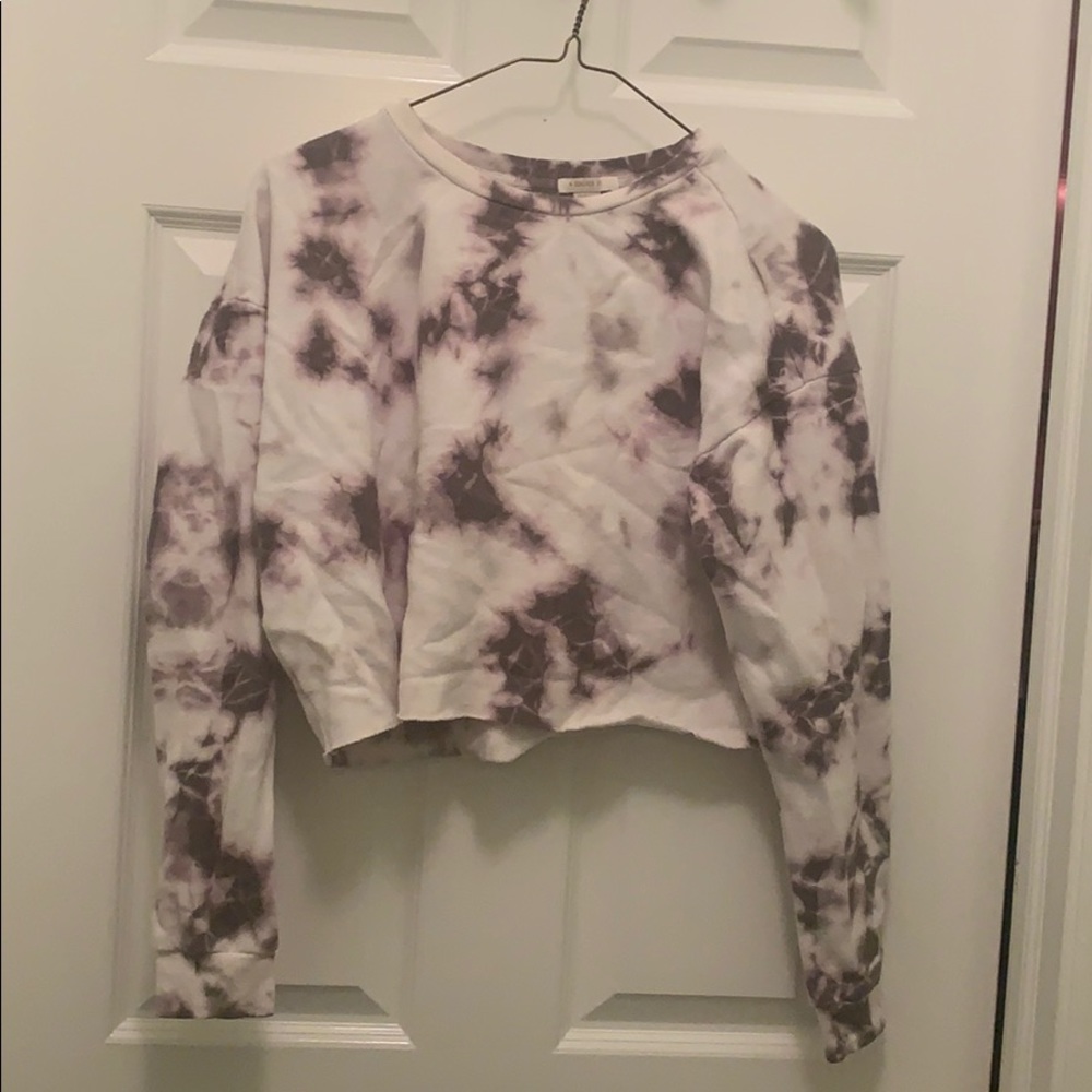 Forever 21 Rough Hem Crop Top